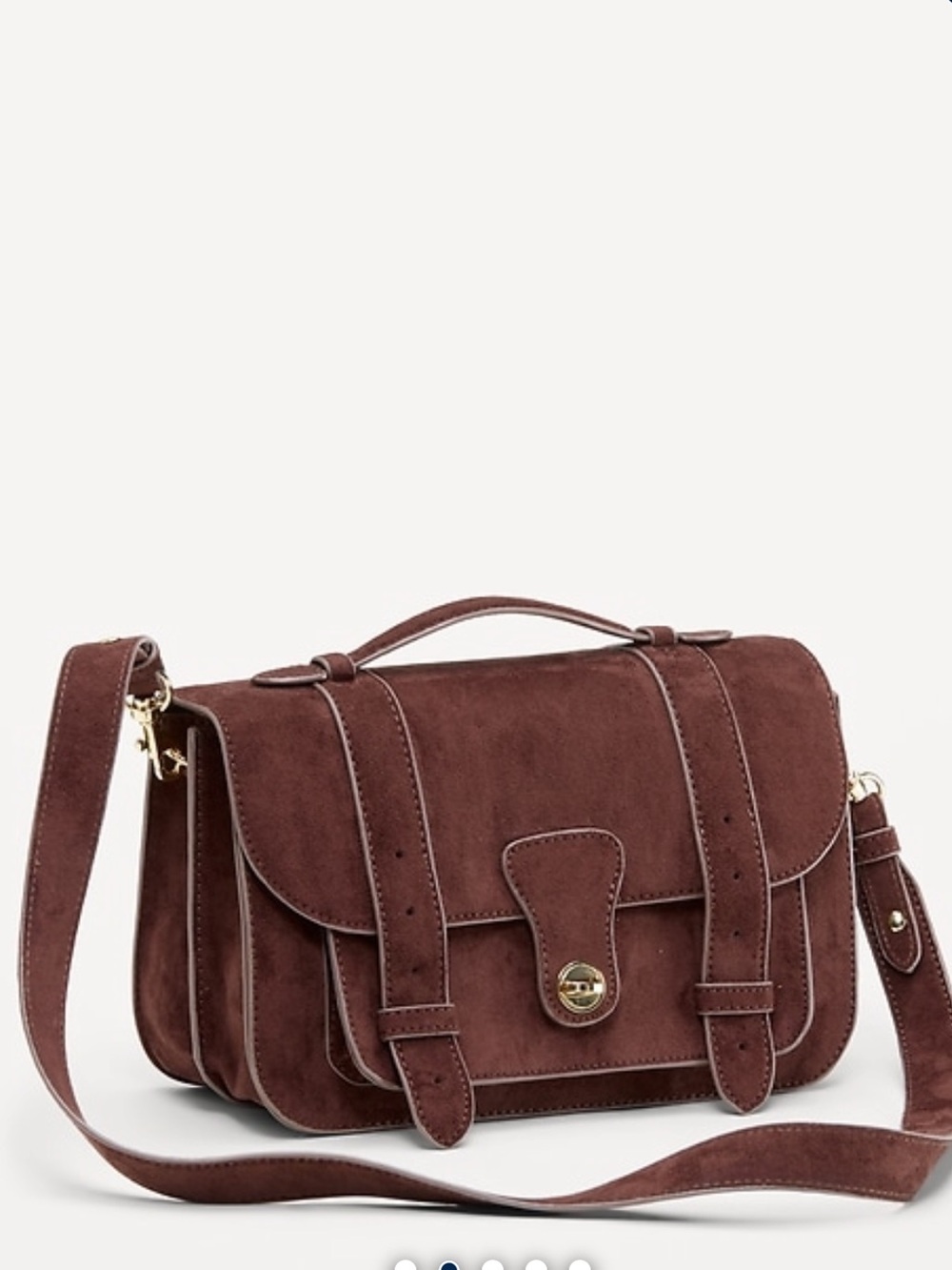 NWT Devil Wears Prada Women's Brown Satchel Crossbody Bag - Picture 2 of 5